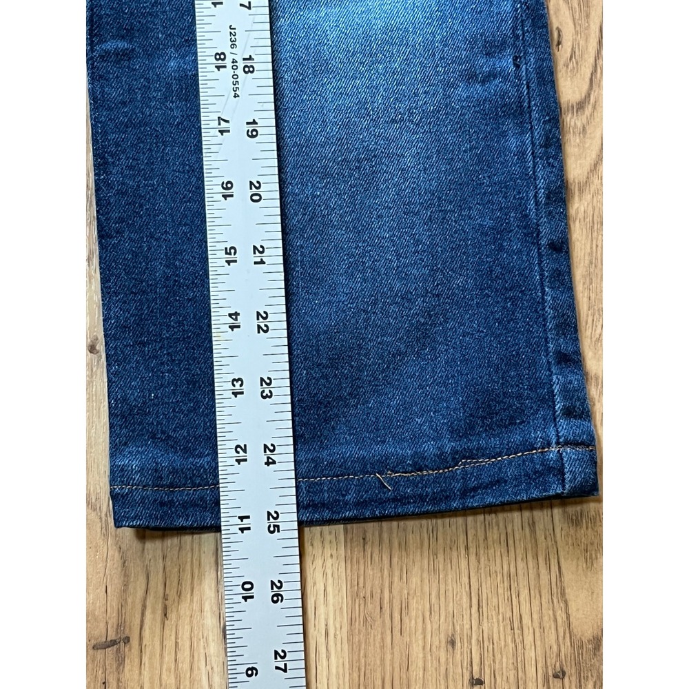 Unionbay Straight Leg Jeans Juniors 9 Y2K Floral Embroidered Mid Rise Stretch - Picture 11 of 11